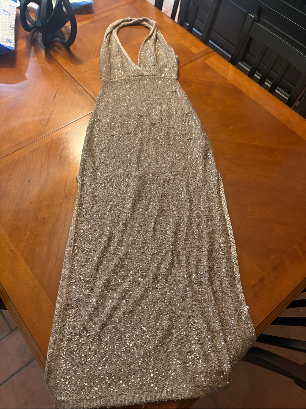 Gold Dress + Pink Dress